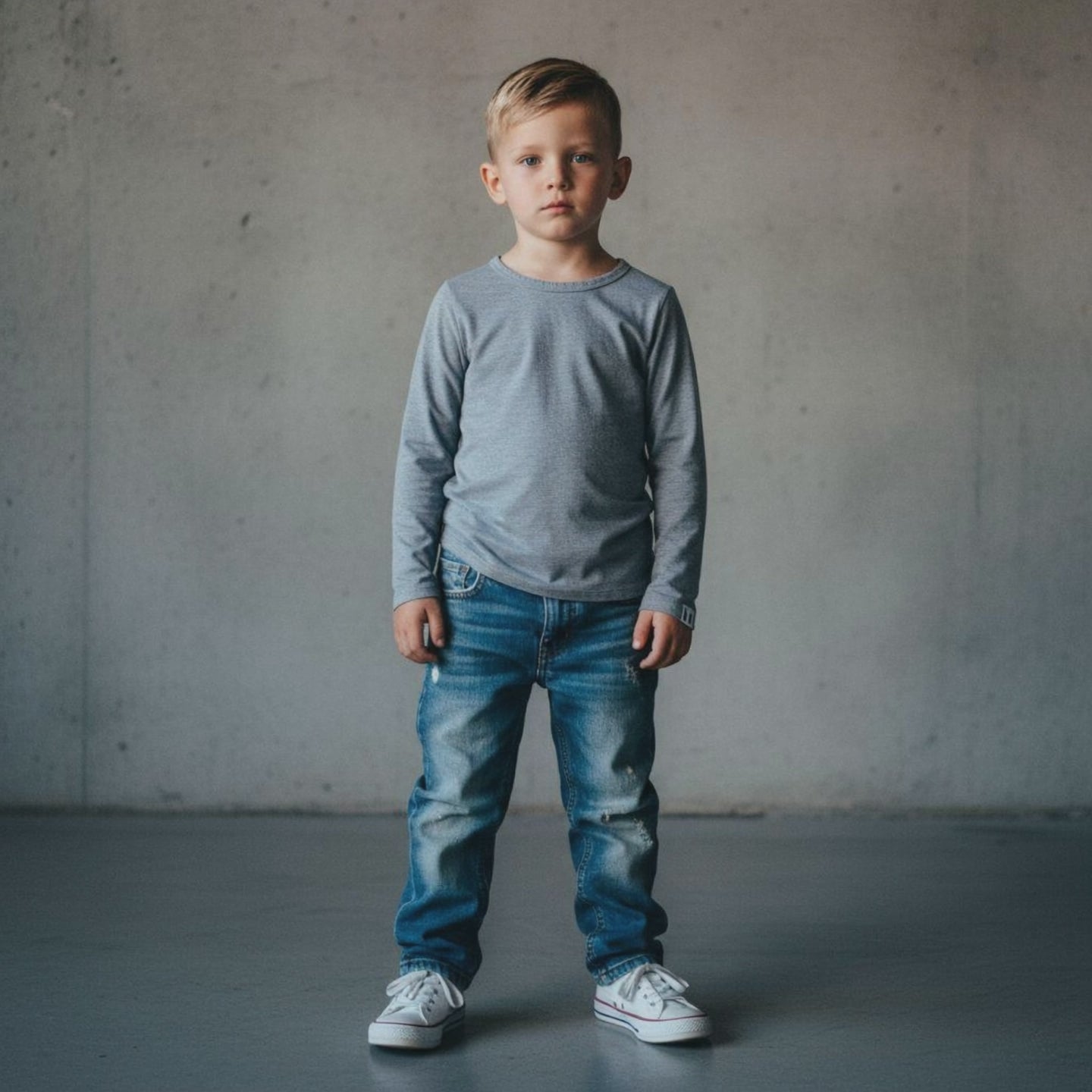 Ultra-Soft Bamboo Essential Long Sleeve Tee for Kids with Sensitive Skin (Tagless, Eczema-Friendly)