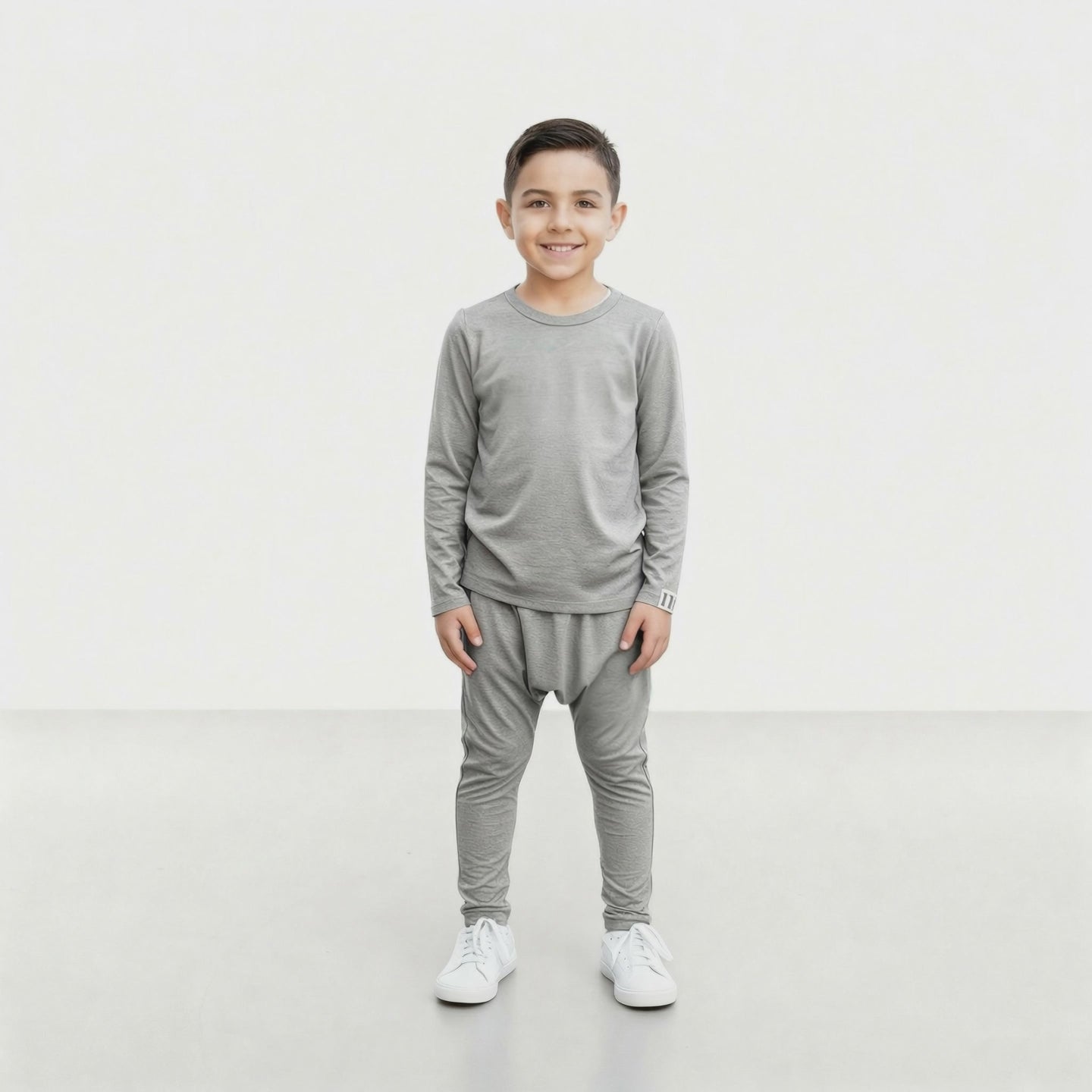 Ultra-Soft Bamboo Lazy Pants for Kids with Sensitive Skin (Tagless, Eczema-Friendly)